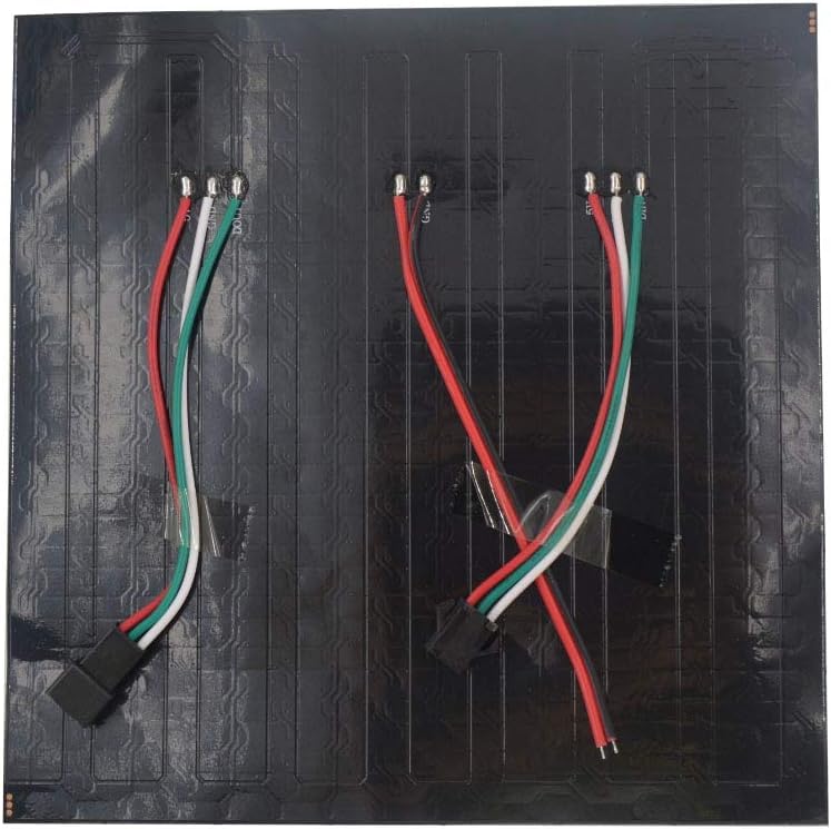 Electrobot WS2812B 16x16 RGB LED Matrix Panel 256 Pixel Individually Addressable Flexible Full Color Dream Light Display DC5V SMD5050 MagicRGB Compatible with K1000C SP107E T1000S Controllers for Visual Effects - Image 3