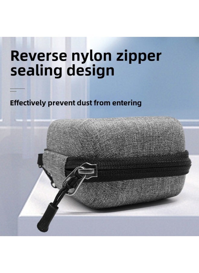 Generic Round Filter Storage Bag CPL Polarizer UV Filter Multi-Layer Protection Box ND Reducer Storage Set 8 Pikets Pack-Color:Gray  - Image 2