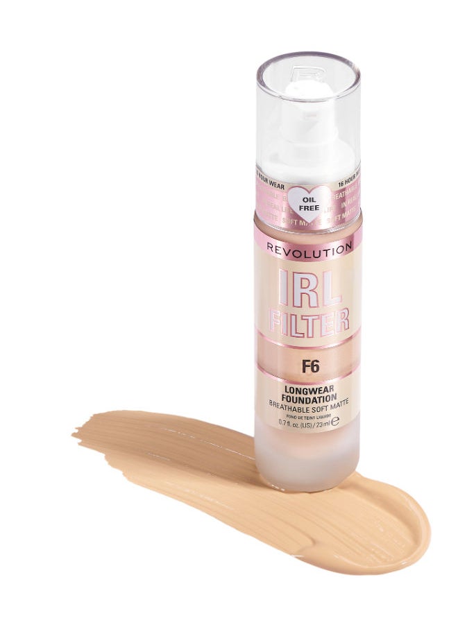 REVOLUTION - Revolution IRL Filter Longwear Foundation F6 - Image 1