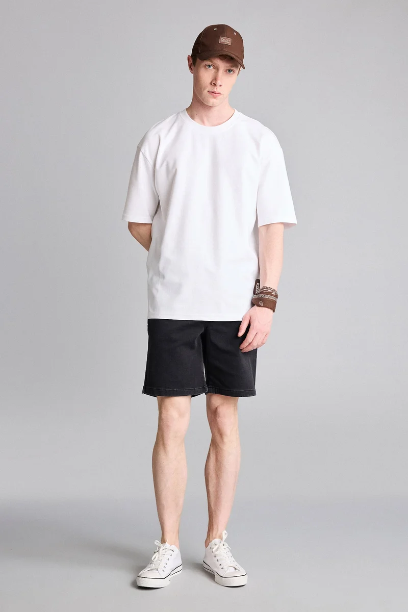 ديفاكتو Regular Fit Bermuda Shorts