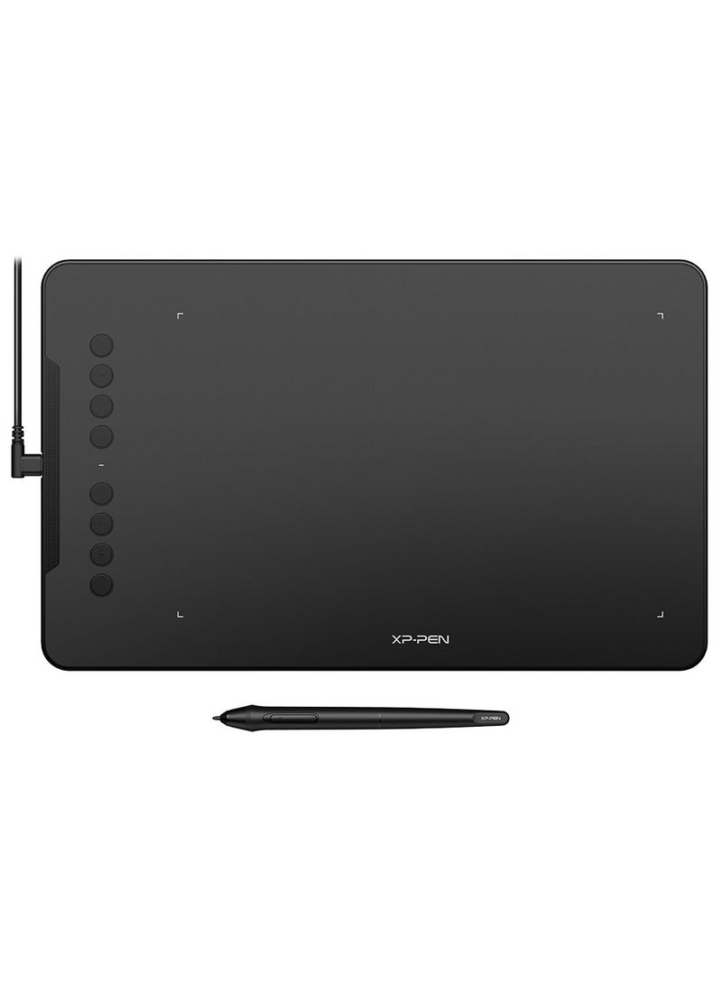 XP-PEN Deco 01 V3 Drawing Tablet-16384 Levels of Pressure Battery-Free Stylus, 10x6 Inch OSU Graphic Tablet, 8 Hotkeys for Digital Art, Teaching, Gaming Drawing Pad for Chrome, PC, Mac, Android - Image 1