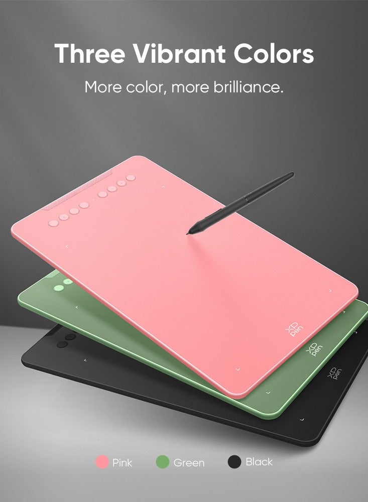 XP-PEN Deco 01 V3 Drawing Tablet-16384 Levels of Pressure Battery-Free Stylus, 10x6 Inch OSU Graphic Tablet, 8 Hotkeys for Digital Art, Teaching, Gaming Drawing Pad for Chrome, PC, Mac, Android - Image 2