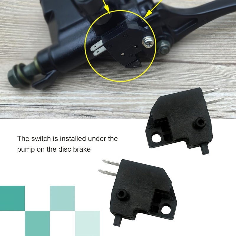 20pcs Motorcycle Brake Light Switch Universal Hydraulic Master Cylinder Kit - Image 2