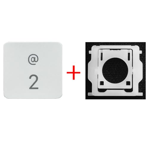 GRMTRV Replacement Individual Key Cap Hinge for Magic Keyboard A2438 A2439 A2449 A2450 A3118 A3203 2021-2024 Year (2 Key) - Image 2