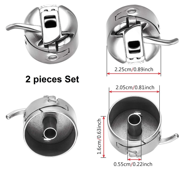 ALLmuis 2 of Sewing Machine Bobbin Case for Front Loading 15 Class Machines. - Image 2