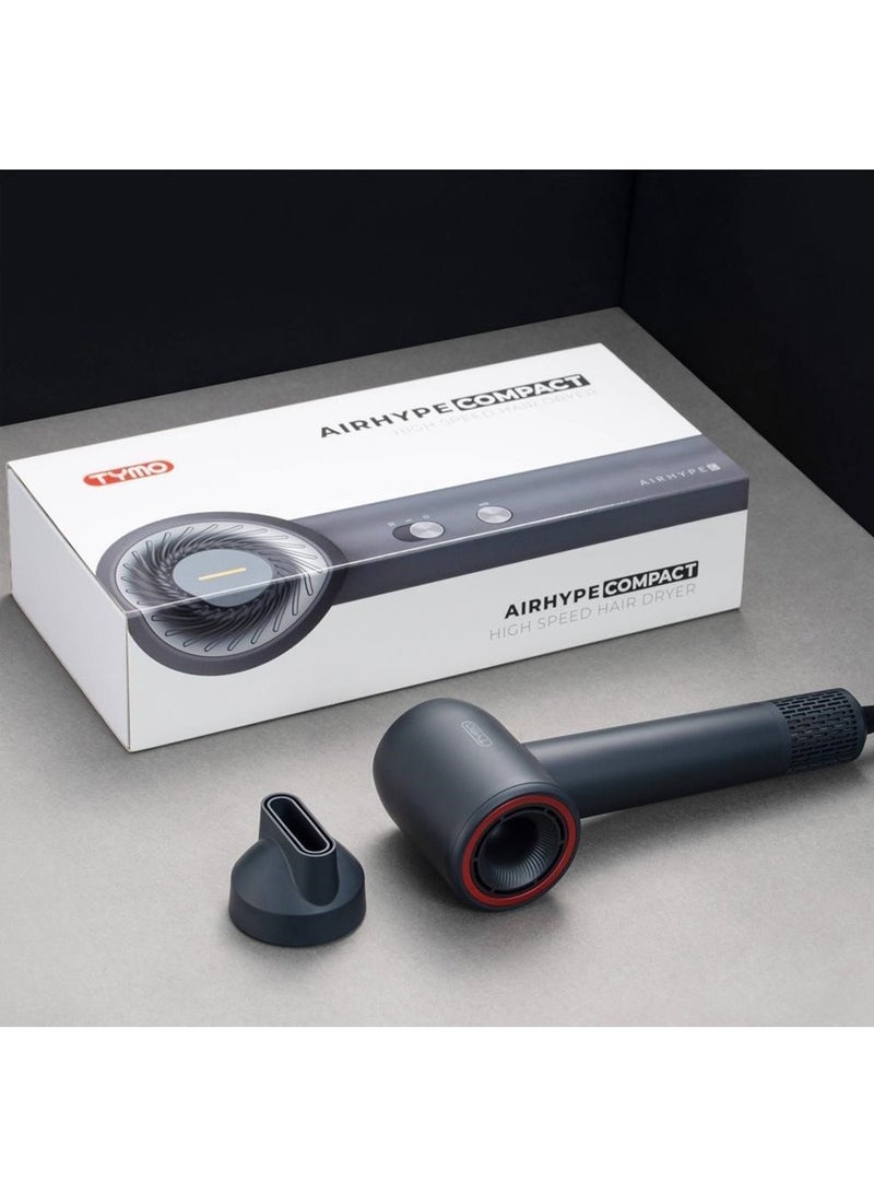 تايمو مجفف شعر مضغوط عالي السرعة من تيمو HC603 – رمادي - Image 2