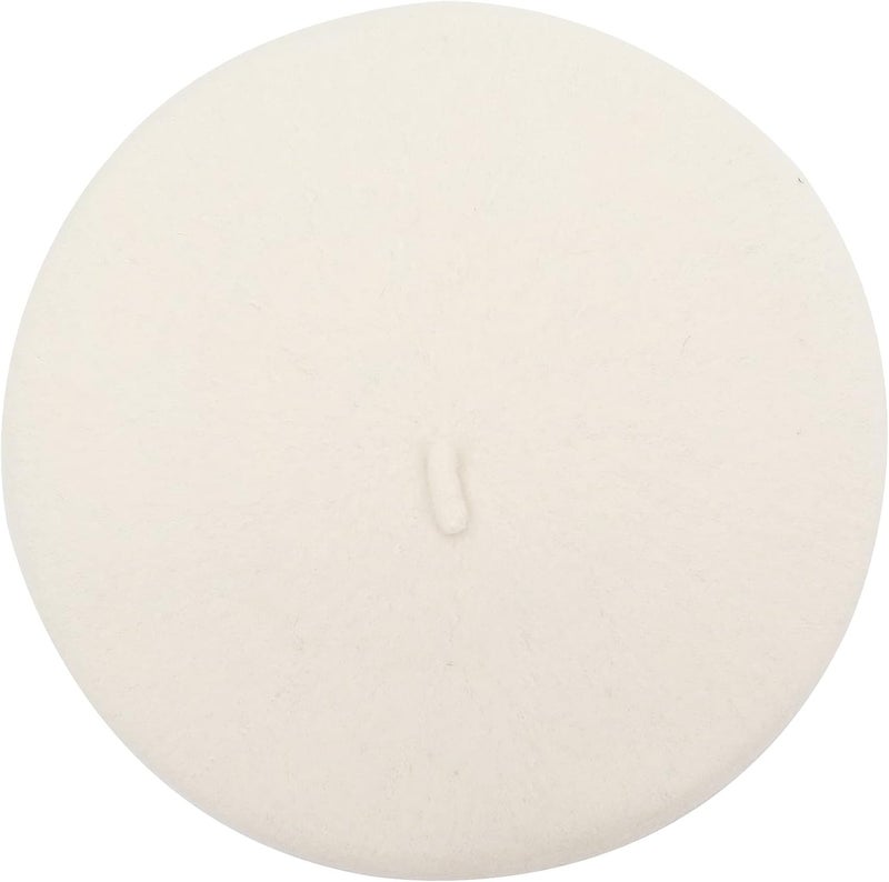 ZLYC Wool French Beret Hat Solid Color Beret Cap for Women Girls - Image 5