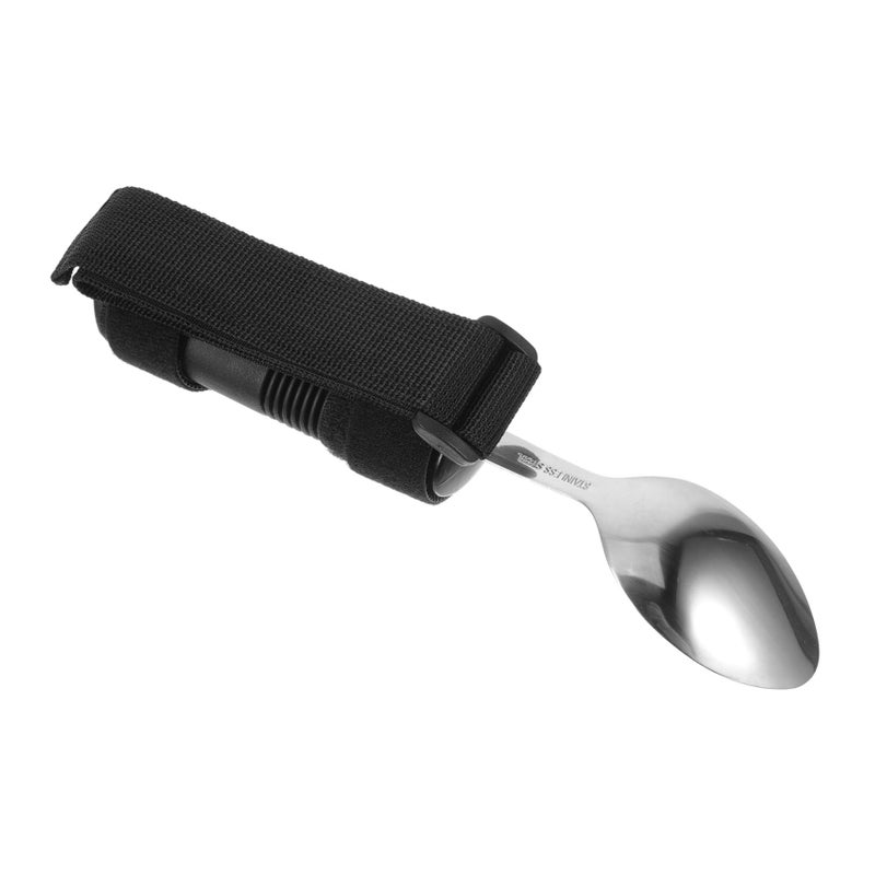 Adaptive Tremble Spoon With Built Up Handle For Elderly Disabled Easy Self Feeding Durable Wear Resistant - Image 2