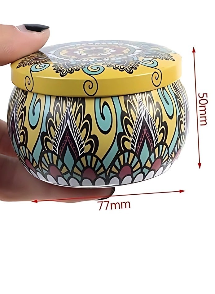 مجموعة شموع فواحة مكون من 4 عطور فواحه متنوعة قد يختلف التصميم. - Image 5
