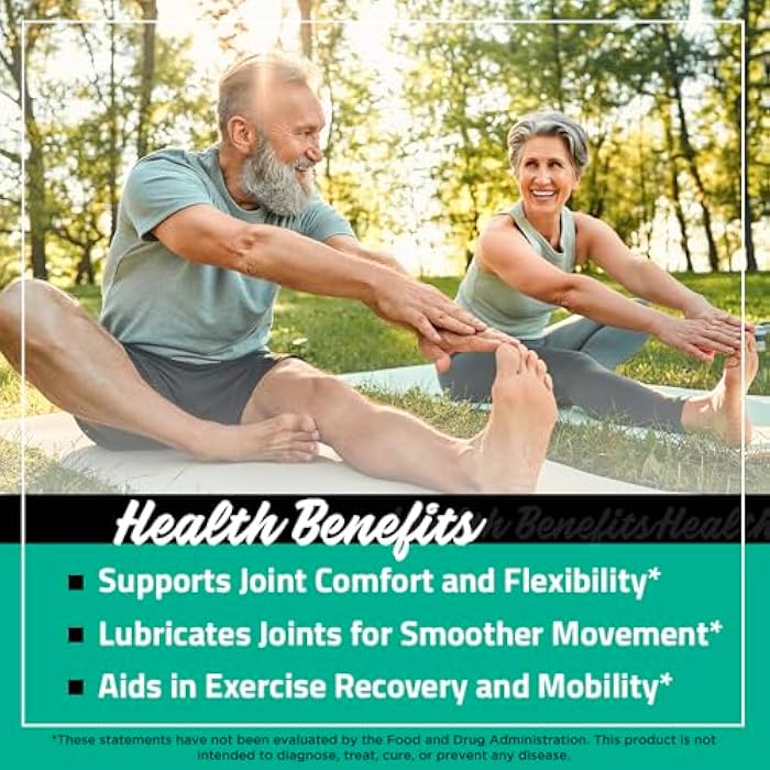 FarmHaven Glucosamine Chondroitin MSM with Boswellia, Turmeric| Added Hyaluronic Acid & Vitamin D3 | Promotes Joint & Muscle Health & Inflammation Response | Non-GMO & Gluten Free | 90 Capsules - Image 5