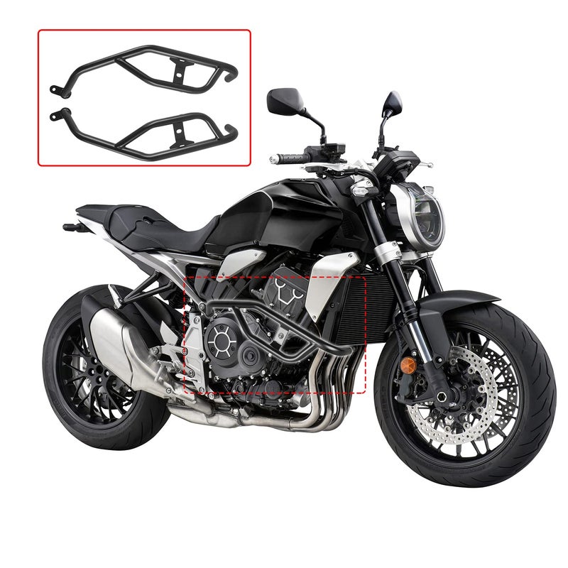 Motorcycle CB1000R Freeway Highway Crash Bar Engine Guard Bumper Stunt Cage Frame Falling Protector Fuel Tank Protection for Honda CB 1000 R CB 1000R CB1000R 2018 2019 2020 2021 2022 2023