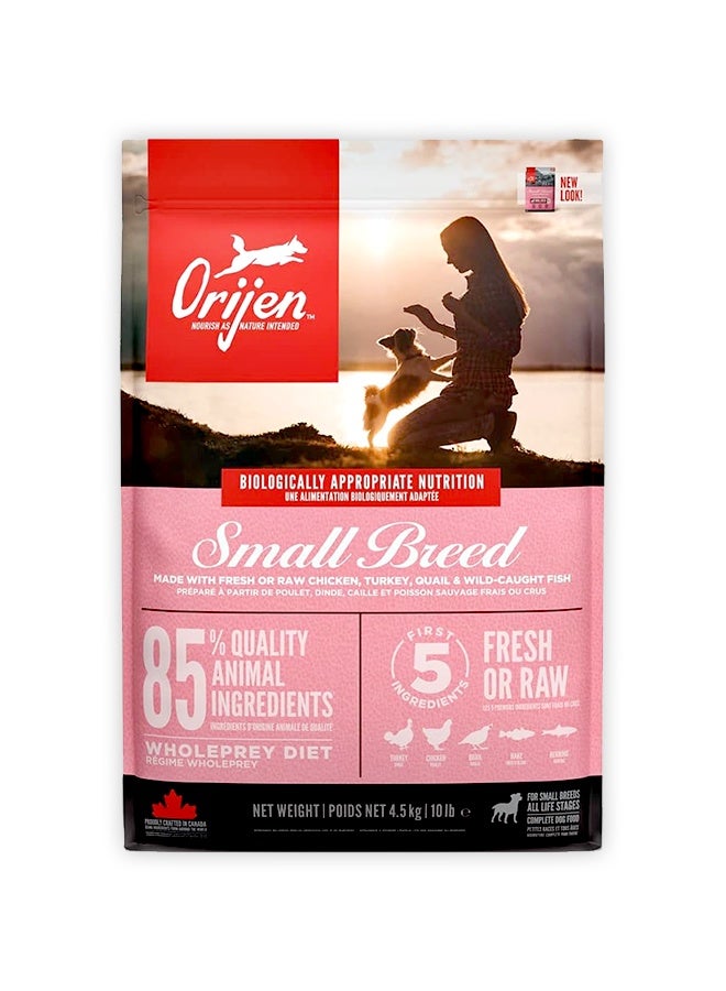 اورجين Small Breed Dry Dog Food 4.5KG - Image 1