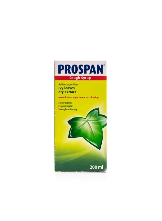 Prospan cough syrup 200ml-ivy leaf dry extract - Image 2
