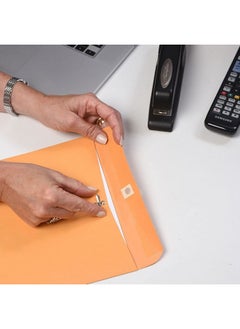 1InTheOffice Brown Envelopes 6X9 Manilla Envelopes With Clasp Gummed Flaps 100/Box  - Image 4