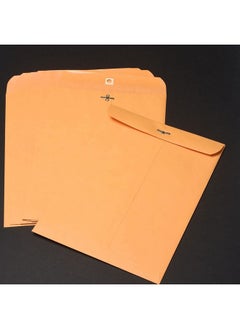 1InTheOffice Brown Envelopes 6X9 Manilla Envelopes With Clasp Gummed Flaps 100/Box  - Image 3