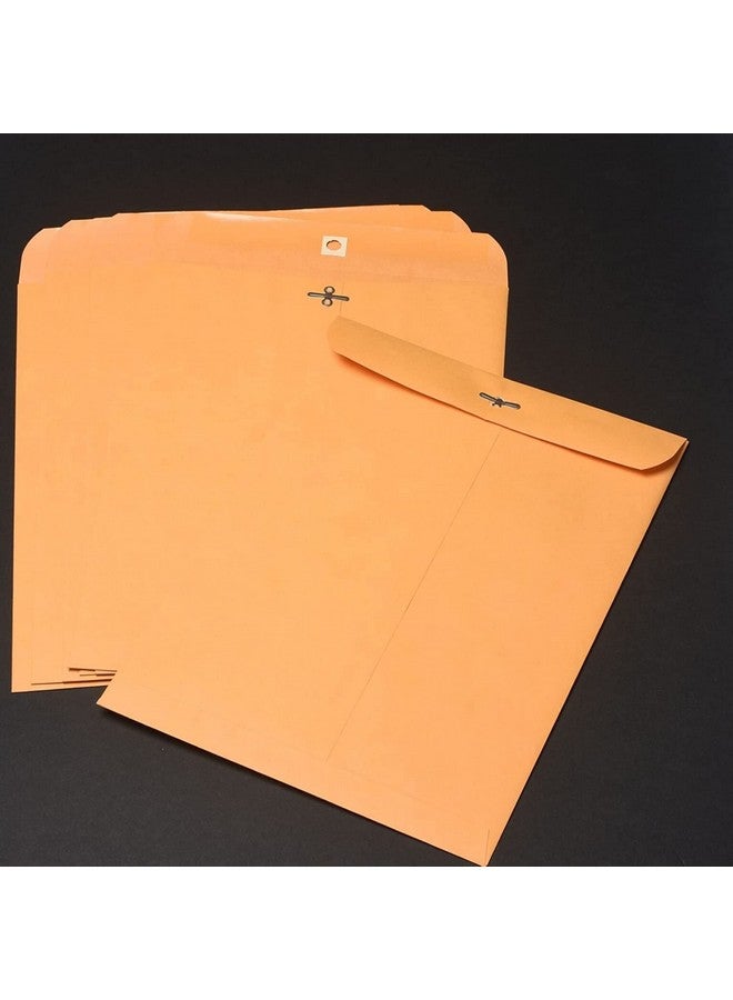 1InTheOffice Brown Envelopes 6X9 Manilla Envelopes With Clasp Gummed Flaps 100/Box - Image 3