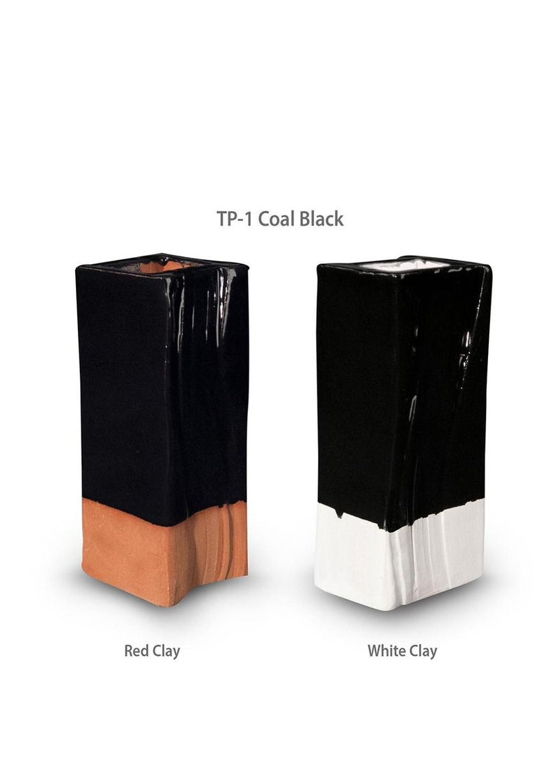 Amaco Glaze Tp-1 Pt Coal Black - Image 2