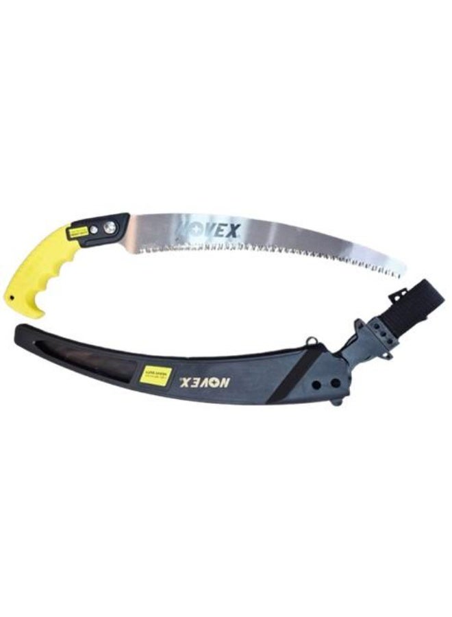نوفيكس منشار تقليم NOVEX® مقاس 300 ملم للاستخدام الثقيل | شفرة منحنية عالية الأداء | أداة احترافية لتقليم الأسوار والأشجار في الحدائق | NHT-HS-003 - Image 1