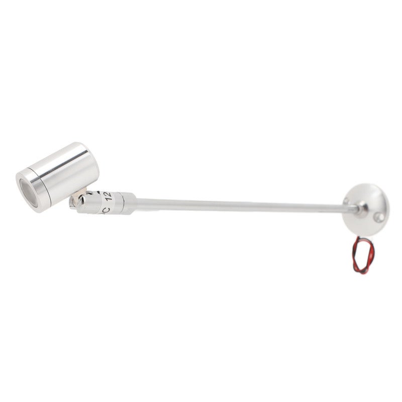 Cabinet Spotlight: Warm Light, DC 12V 1W Aluminum Alloy - Rotatable 180° Design LED Accent Light for Indoor Jewelry Showcase, Decor Enhancement & Focused Lighting Display - Image 4