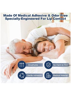 Elaimei 90 Pcs Mouth Tape for Sleeping Sleep Strips Mouth Tape Improve Bad Habits Snoring Sleep Talk Drooling Improved Nighttime Sleeping for Men and Women  - Image 5