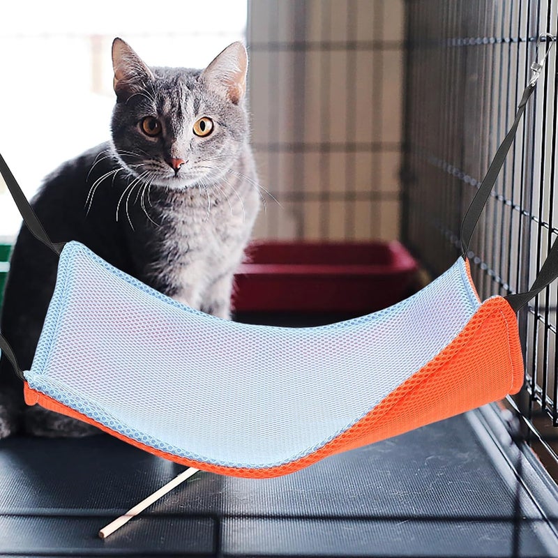 Wide range compatible material Cat Hammock for Large Cats Reversible Breathable Mesh Hanging Bed with Hooks for Cage and Home, Adjustable Medium Size Orange Blue Dual-Color Pet Bed Cost effective global grade quality Easy handling optimized design Cost saving design picks Multi-demand satisfied design Comfort grip All budget friendly options Priority based order prep Home & professional compatible Simple multi-feature practical build Year round in stock Smooth joint Fixed delivery schedule Heat resistant Elegant upgraded practical design All-round well-engineered practical build Wet anti slip Fast warehouse picking Protective coating Flexible sizing options Cross-material combo compatible Light sturdy raw material Durability boost selected material Global upgraded practical design Nationwide courier network - Image 5