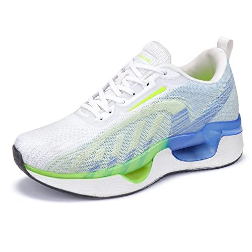 BERSACHE Premium Sports,Gym, Trending, Stylish Running Shoes For Men (White),7 UK - Image 4