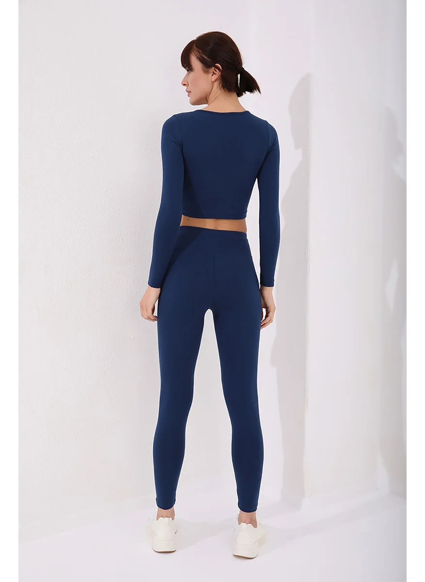 Tommy Life Indigo Women's High Waist Slim Fit Skinny Leg LEGGINGS-94011