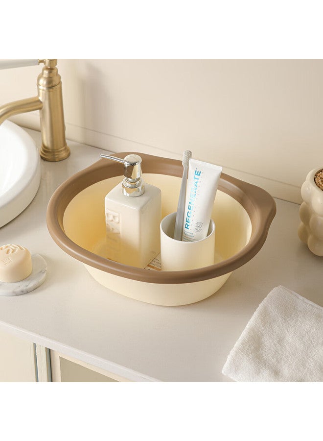 Mr Muyan Antibacterial 2-pack Washbasin, Children's Toilet Seat, Girls' Basin, Baby Face Basin, Vegetable Washing Small Basi