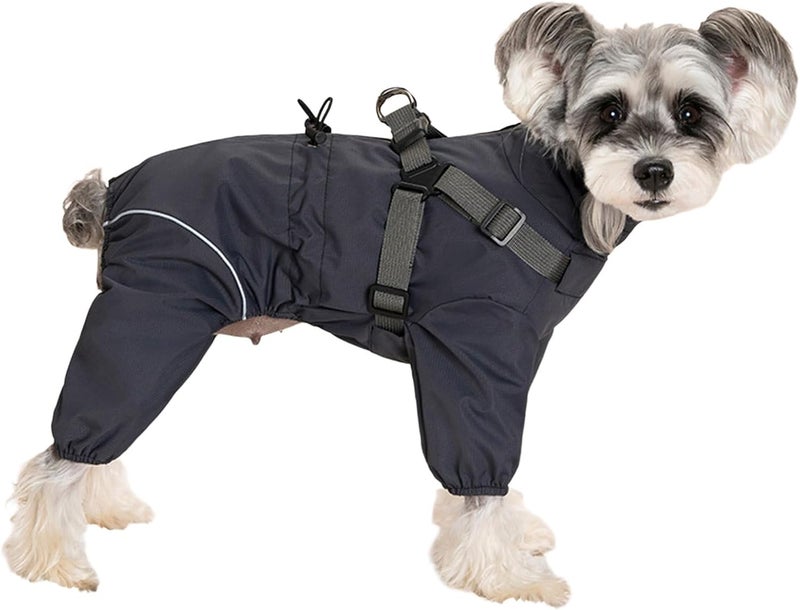 Rainy Day Dog Wear Pet Walking Raincoats Travel Friendly Gear Rain Protecting for Daily Walks and Travel Protective Outfit - Image 1