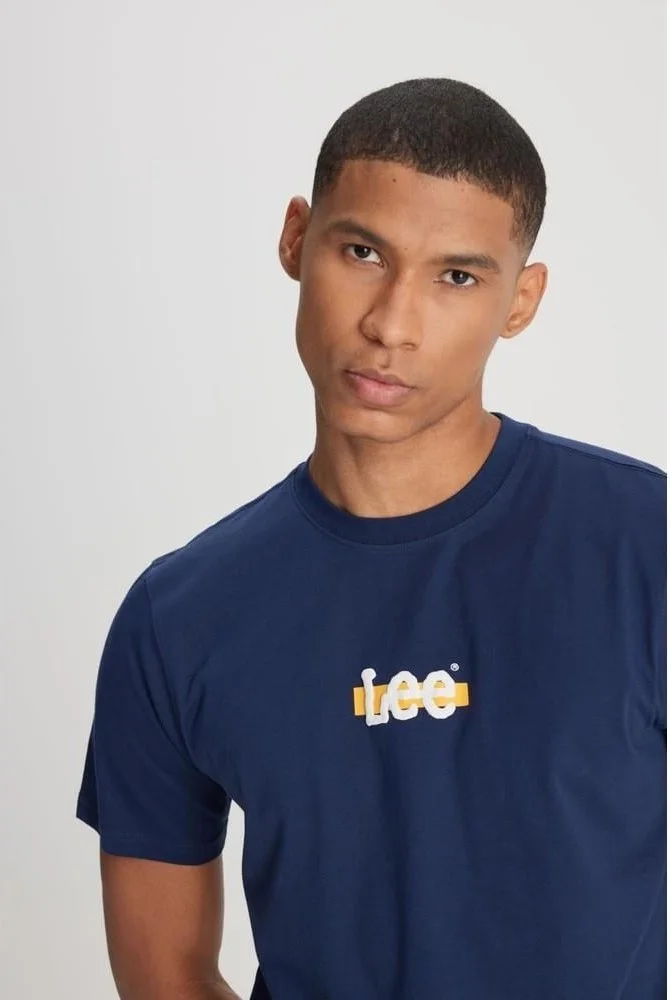 لي Mid Logo Oversize T-shirt L241521