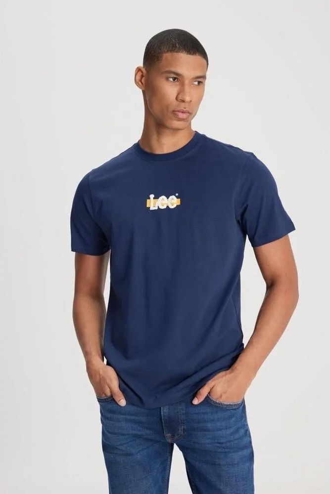 لي Mid Logo Oversize T-shirt L241521