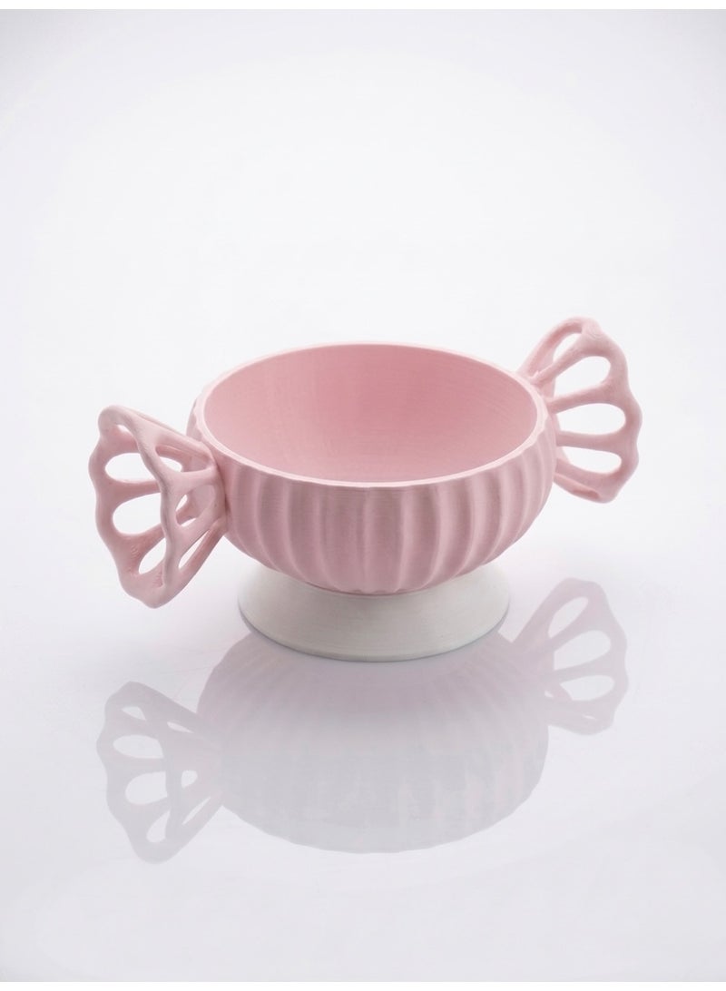 3D BROTHERS Candy-Shaped Serving Bowl with Stable Base – Elegant Single Piece - Image 2