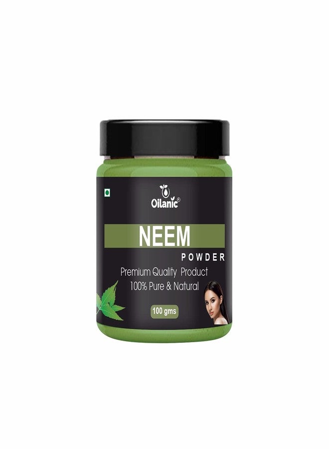 Oilanic 100% Pure & Natural Neem Powder- For Skin & Hair(100gm) - Image 3
