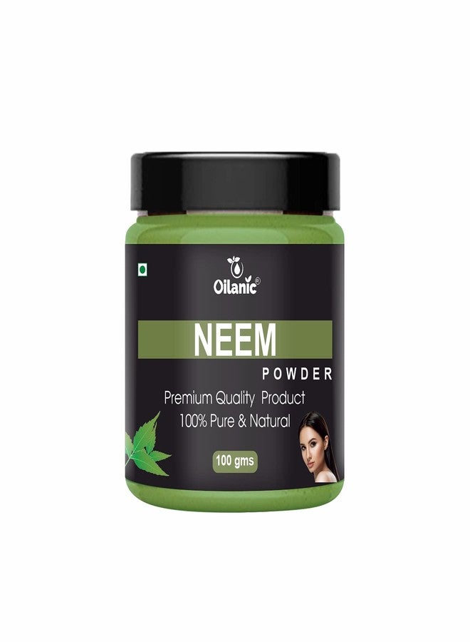 Oilanic 100% Pure & Natural Neem Powder- For Skin & Hair(100gm) - Image 1