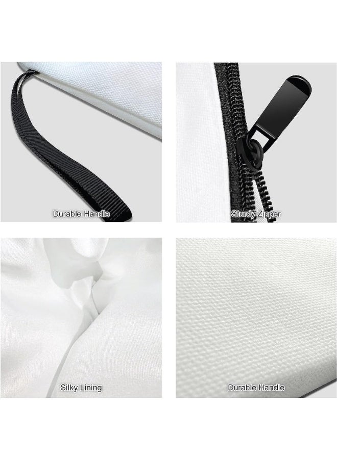 PRINTSHOP4ME Christmas Cosmetic Bag-Makeup Bag-Full Zipper Pouch-Christmas Gift For Makeup Lovers-Gift For Christmas - Image 5