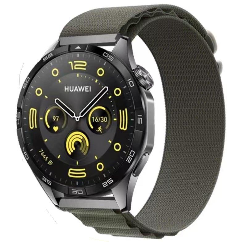 NESLIN 22mm Nylon Sport Band Compatible with Huawei Watch GT5/GT4/Watch 4 Pro/GT3/GT2 Pro/Watch 3 – Quick Release Replacement Strap - Image 2