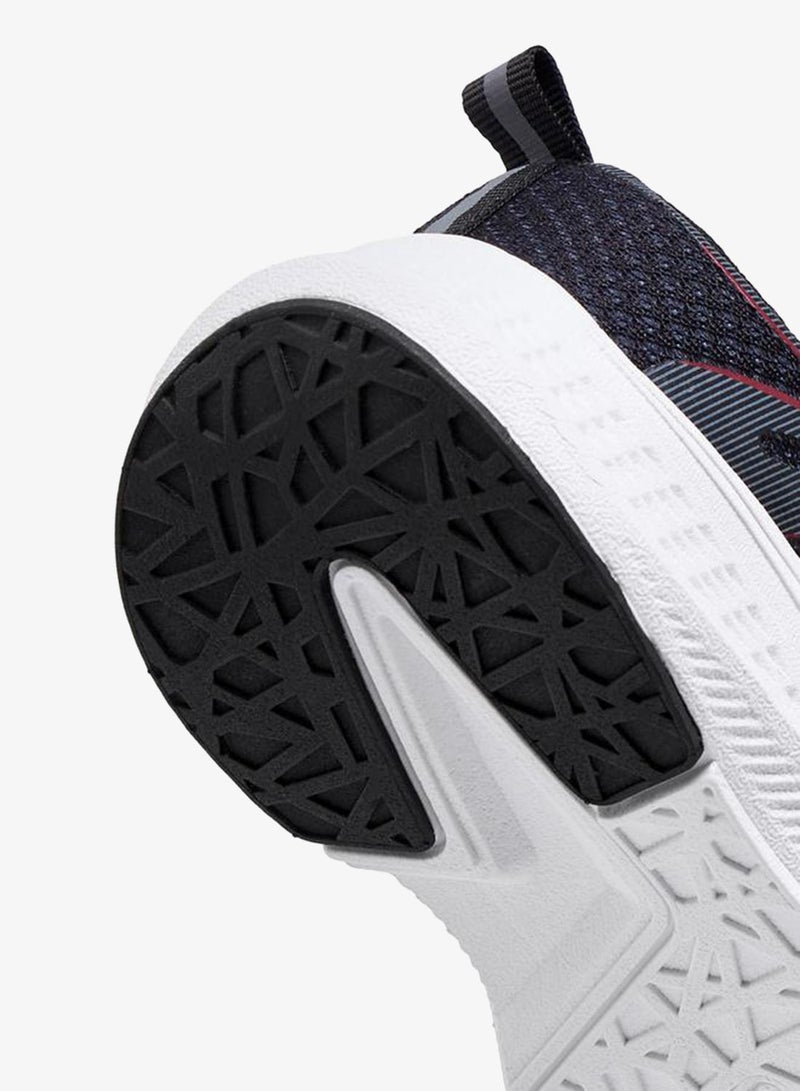 Kappa Boys' Textured Sports Shoes with Hook and Loop Closure - Image 4