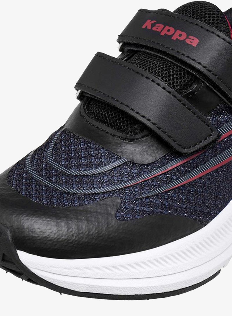 Kappa Boys' Textured Sports Shoes with Hook and Loop Closure - Image 5