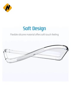 هوها Samsung Galaxy A31 Cover Cover Cover Strock Excorption Wumper Soft Prapparent (Clear)  - Image 4