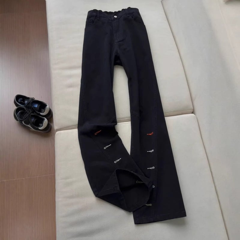 Unisex Casual Daily Denim Jeans - Image 4