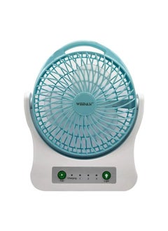 WEIDASI Rechargeable Emergency Fan with Light Weidasi 202  - Image 2