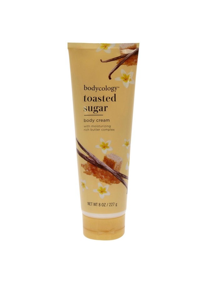 Bodycology Bodycology Moisturizing Body Cream for Women, Toasted Sugar, 8.0 Ounce, Packaging May Vary  - Image 1