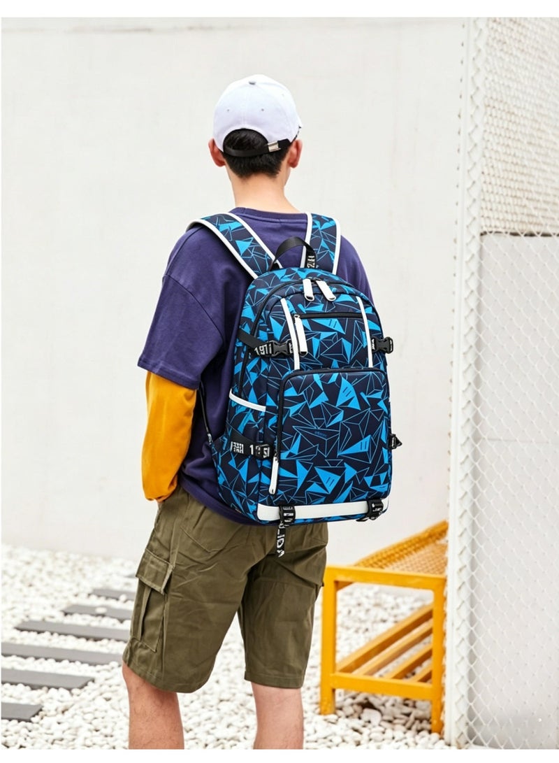 أوليدا حقيبة ظهر مدرسية للسفر للرجال والنساء - حقيبة ظهر جامعية خفيفة الوزن مزودة بجيب للكمبيوتر المحمول - Image 1