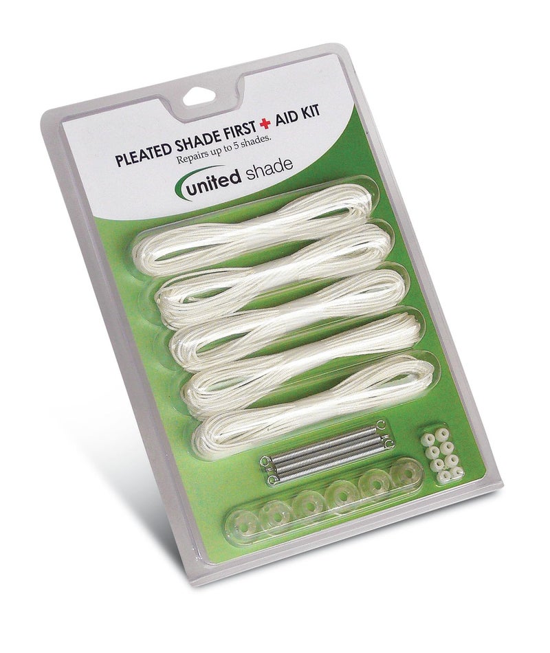 United Shade 650000 Pleated Shade Repair Kit , White - Image 1