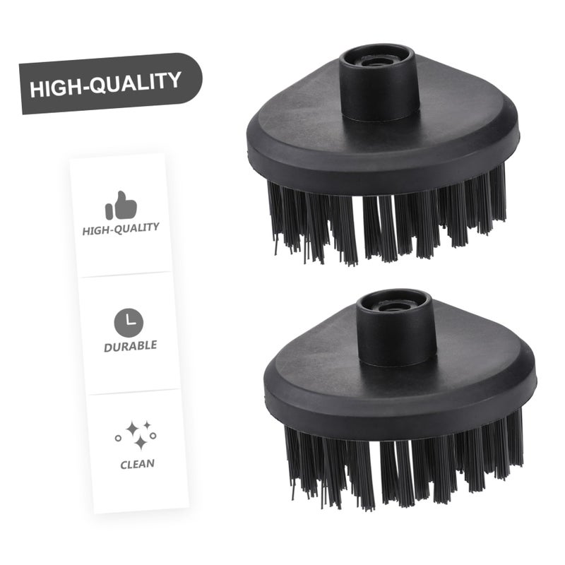 4pcs Steam Brush Head Replacement Accessories for Bathroom Tile Upholstery Kitchen and Carpet Surfaces - Image 4