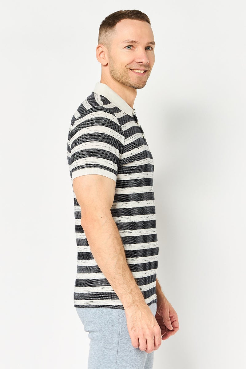 PUMA Men Sportswear Fit Short Sleeve Outdoor Polo Shirts, Multicolor - Image 3