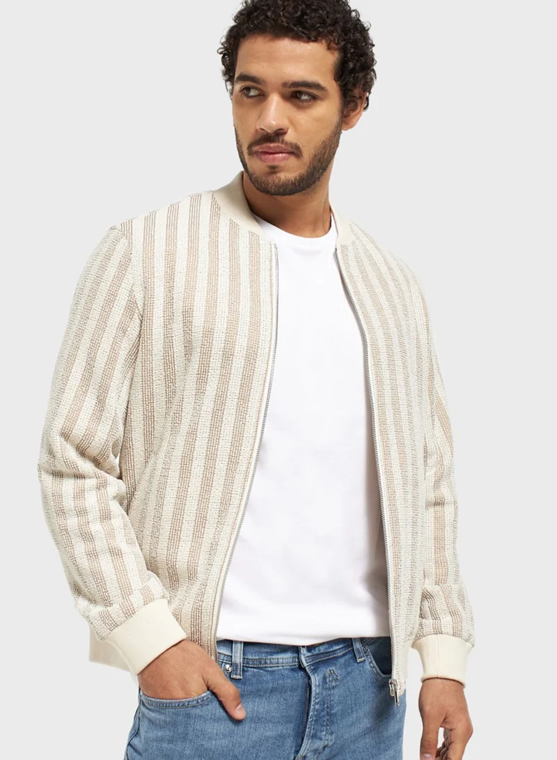 Iconic Jacquard Chest Pocket Jacket