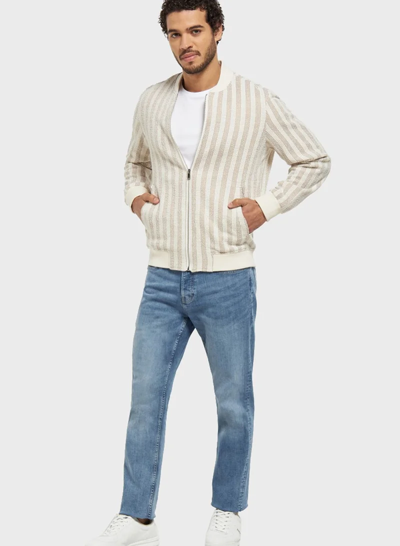 Iconic Jacquard Chest Pocket Jacket
