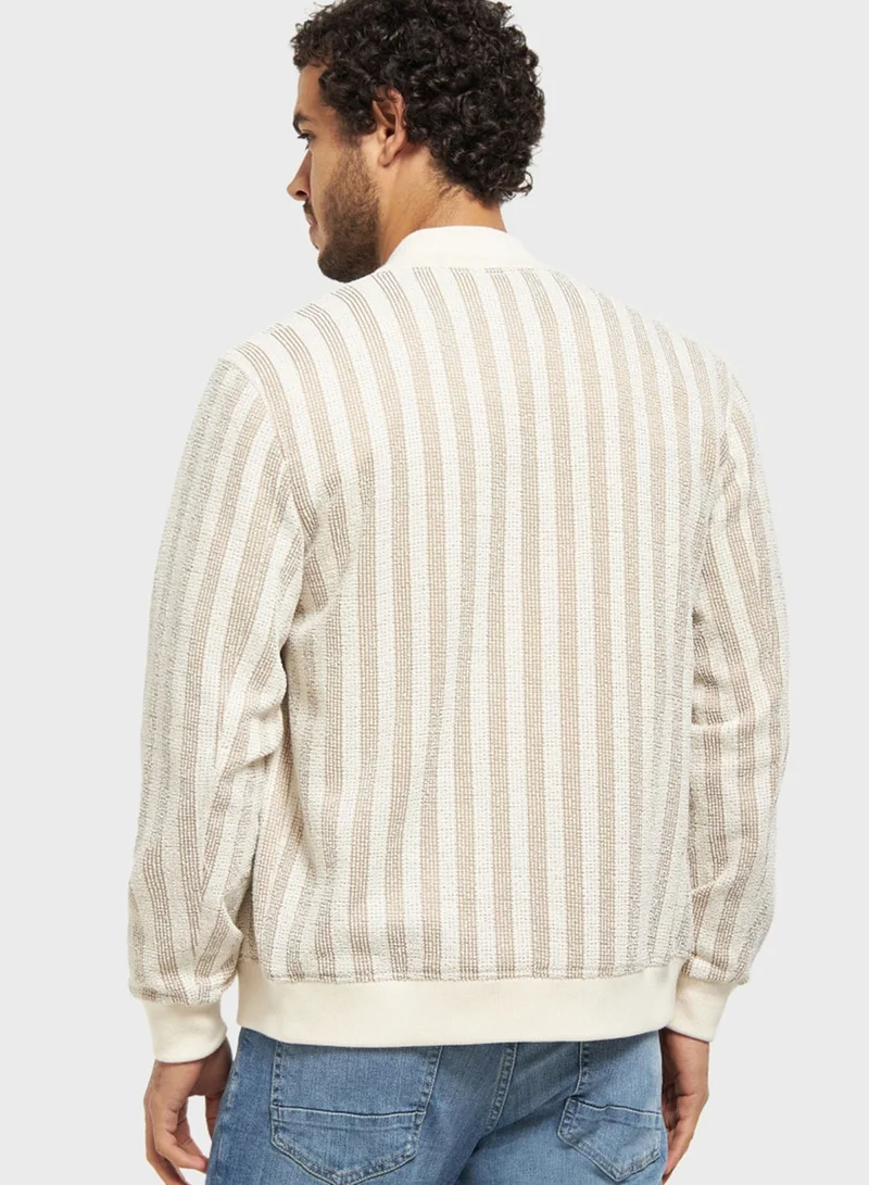 Iconic Jacquard Chest Pocket Jacket
