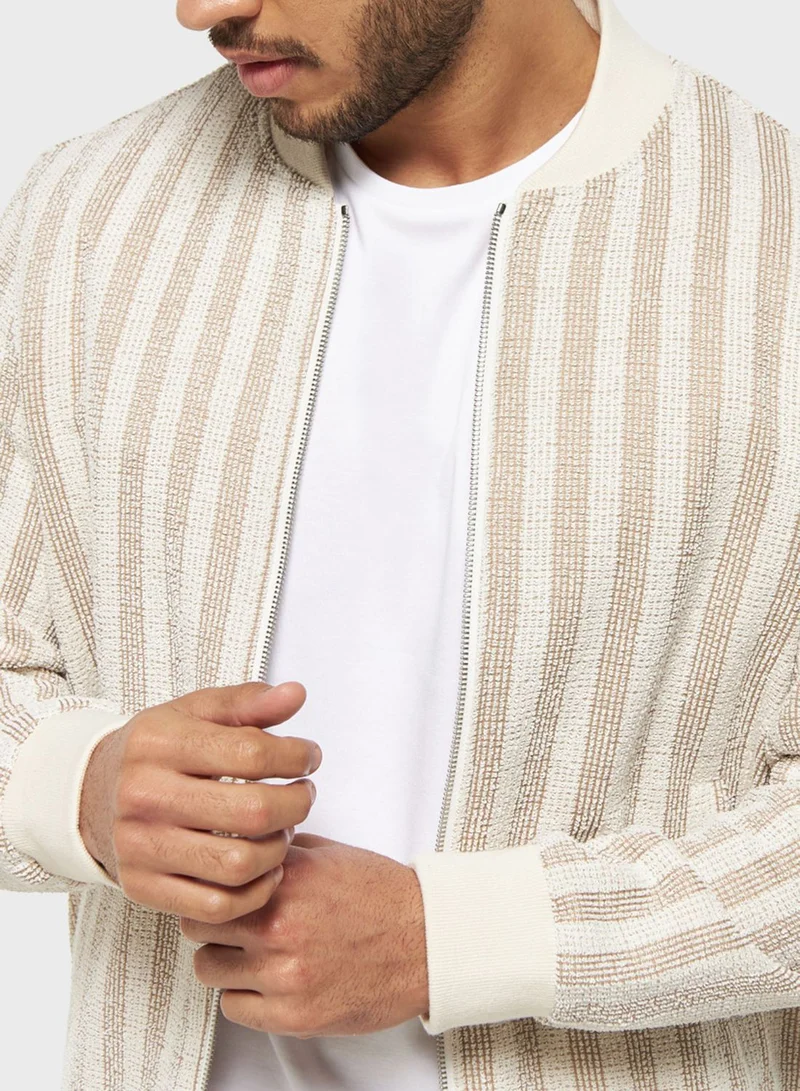 Iconic Jacquard Chest Pocket Jacket